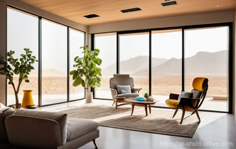 지속가능성 트렌드 분석 및 전망 - **Prompt:** A bustling, clean community recycling center in a modern Middle Eastern city. Children a...